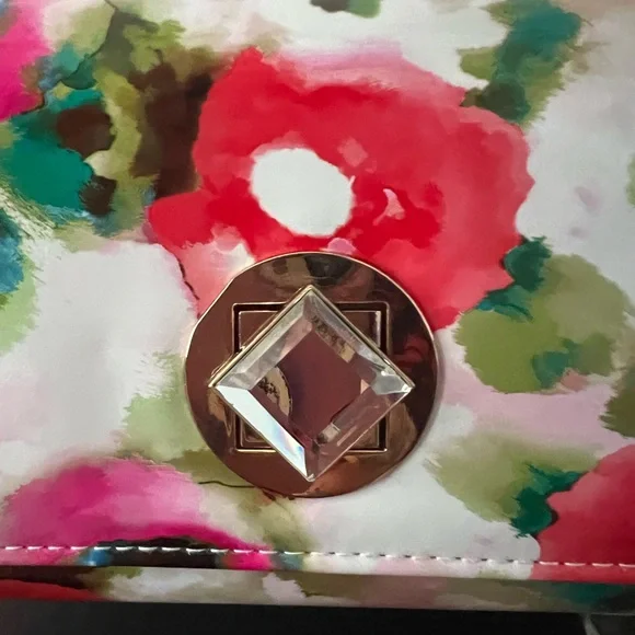 JESSICA MICLINTOCK Floral Lined Clutch Purse - Picture 2 of 5